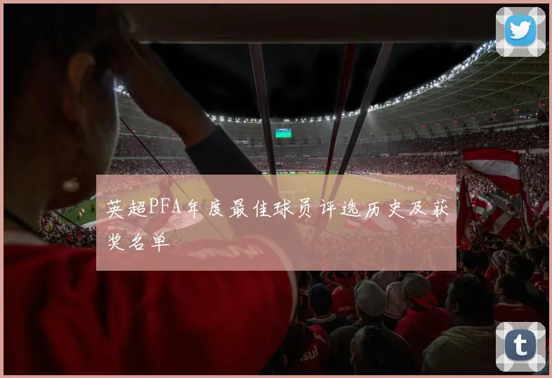 英超PFA年度最佳球员评选历史及获奖名单